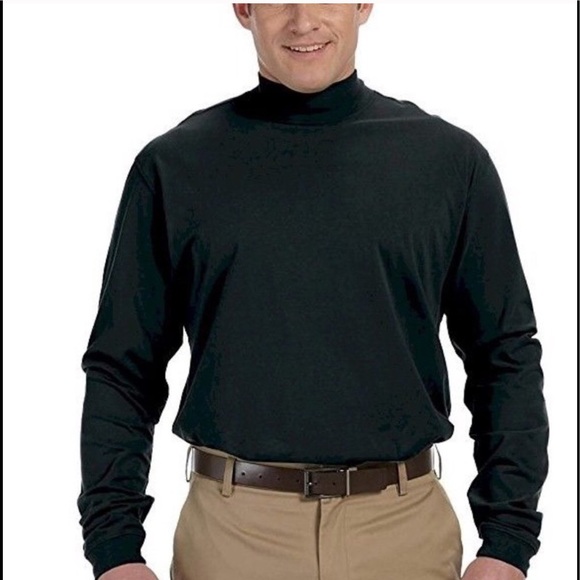 Anvil | Shirts | Mens Black Mock 